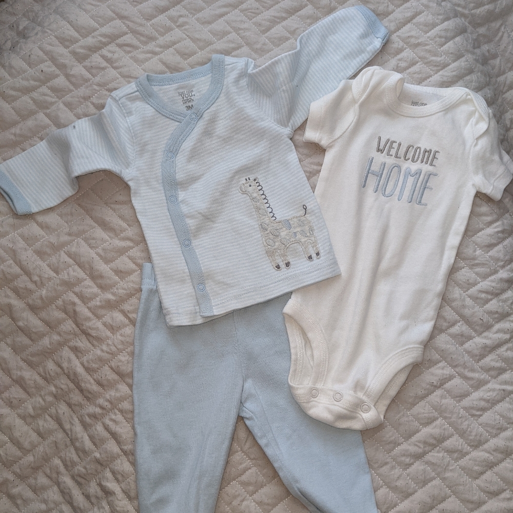 Just one you by Carter's 3 piece outfit 3 months